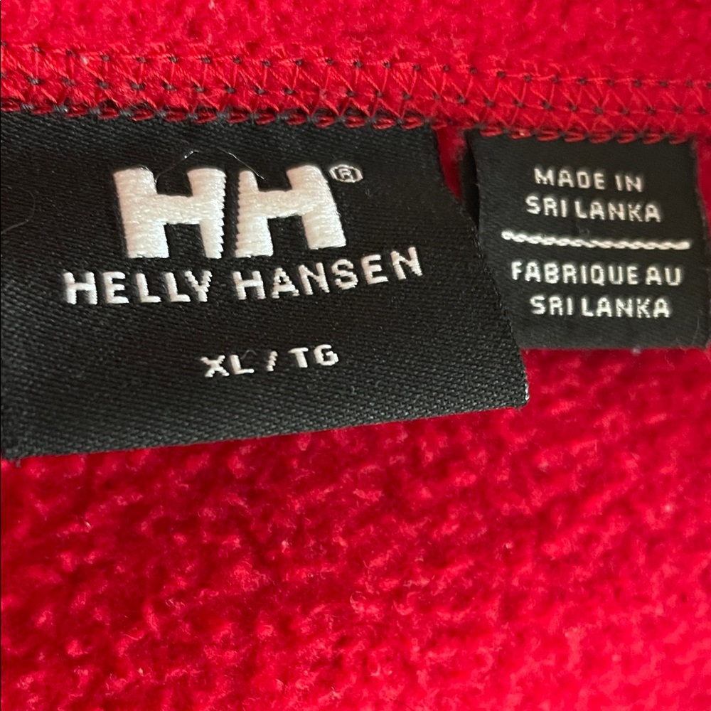 Helly Hansen Red and Black Outdoor Fleece - Picture 7 of 8